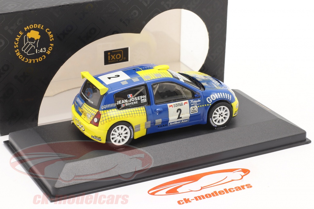 Universal Hobbies 1/43 - Coffret 3 Renault Clio Super 1600 Rallye 2003