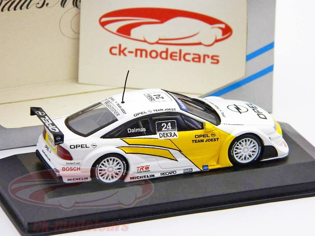Opel Rallye Aufkleber Minichamps 1:43 M. Sekiya Opel Calibra V6 4x4 #25 ITC 1996 Team Joest Opel Calibra 1 18