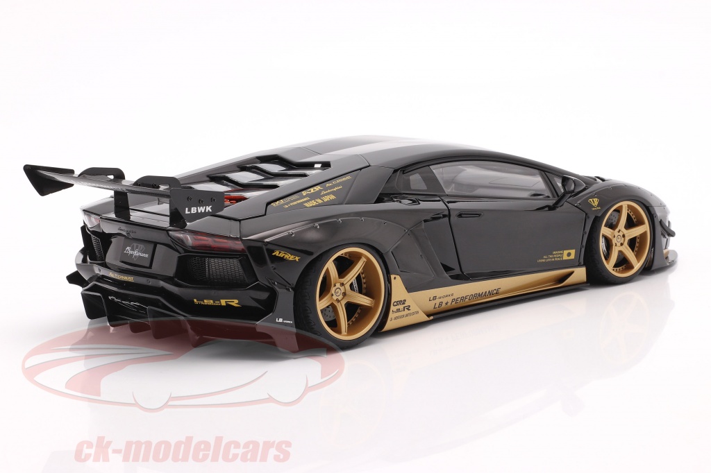 AUTOart 1:18 Lamborghini Aventador Liberty Walk LB-Works Year 2015 Red Metallic 79109