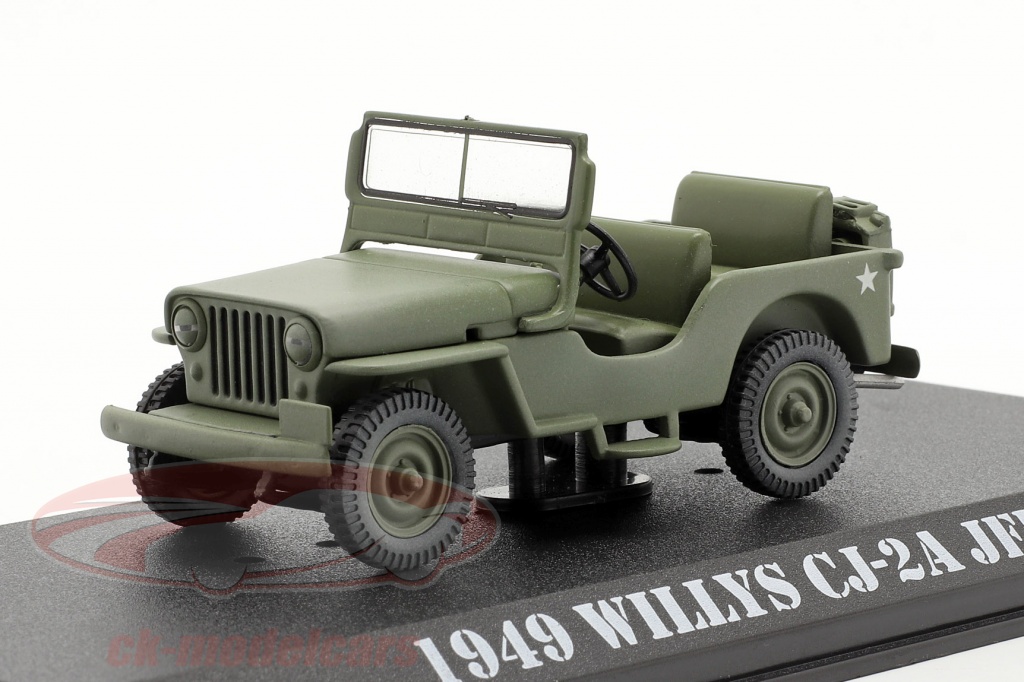 Willys Jeep CJ-2A 1949 TV series M*A*S*H (1972-83) olive 1:43 Greenlight