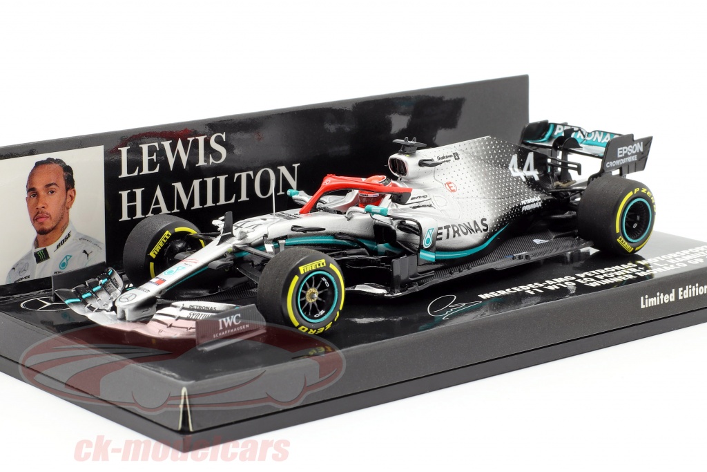 Minichamps 1:43 L. Hamilton Mercedes-AMG F1 W10 #44 Monaco ...