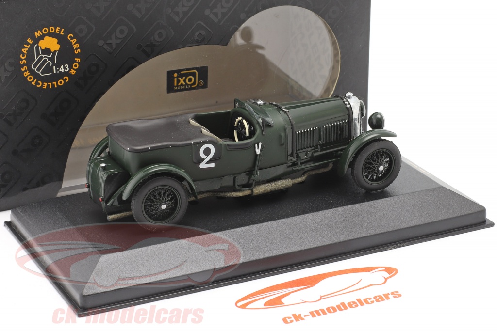 Miniature IXO 1/43 Bentley Speed 8 – 24h Du Mans 2001, Modèle LMM030, Vert | Occasion Comme Neuve