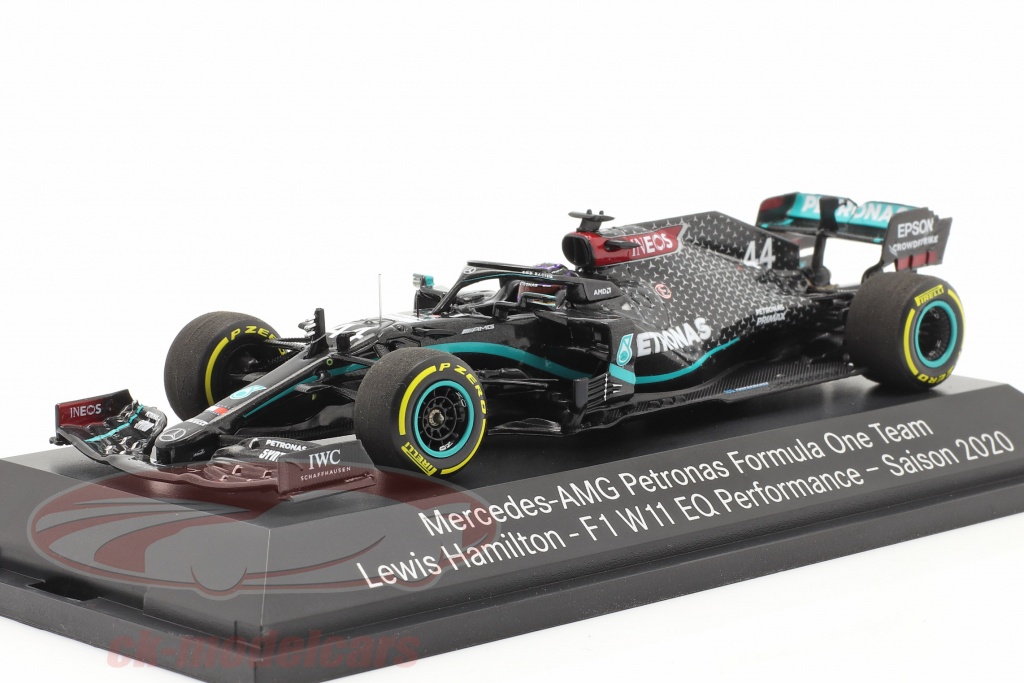 Lewis Hamilton Mercedes-AMG F1 W11 #44 формула 1 Чемпион мира 2020 1:43 Minichamps