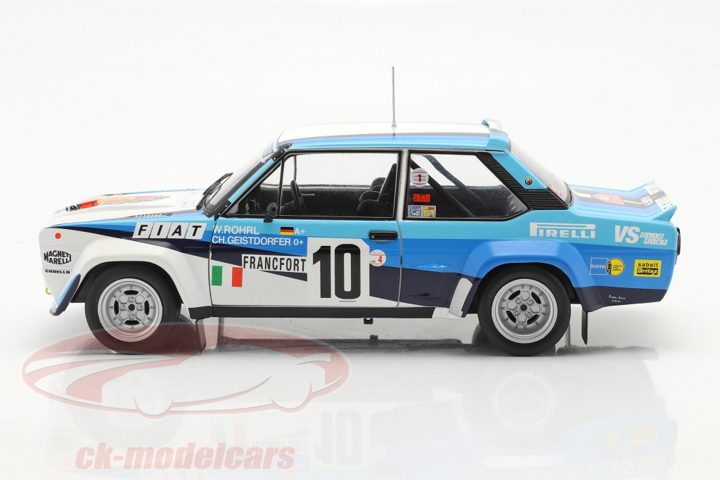 Solido 1:18 Fiat 131 Abarth #10 winnaar Rallye Monte Carlo 1980 