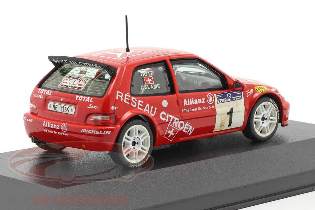 Citroën Saxo VTS 16V Bleu Grand Pavois 2000 - OTTO Models