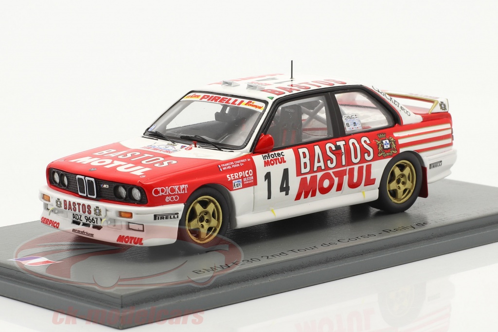 Rally El Corte Ingles 1988 BMW M3 C053 Decal 1:43 John Bosch