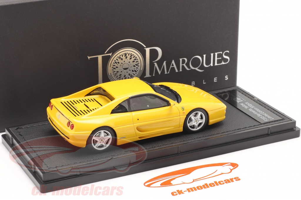 Miniature 1:43 TopMarques – Ferrari F355 Berlinetta 1994 Gris Métal (TM43-12D)