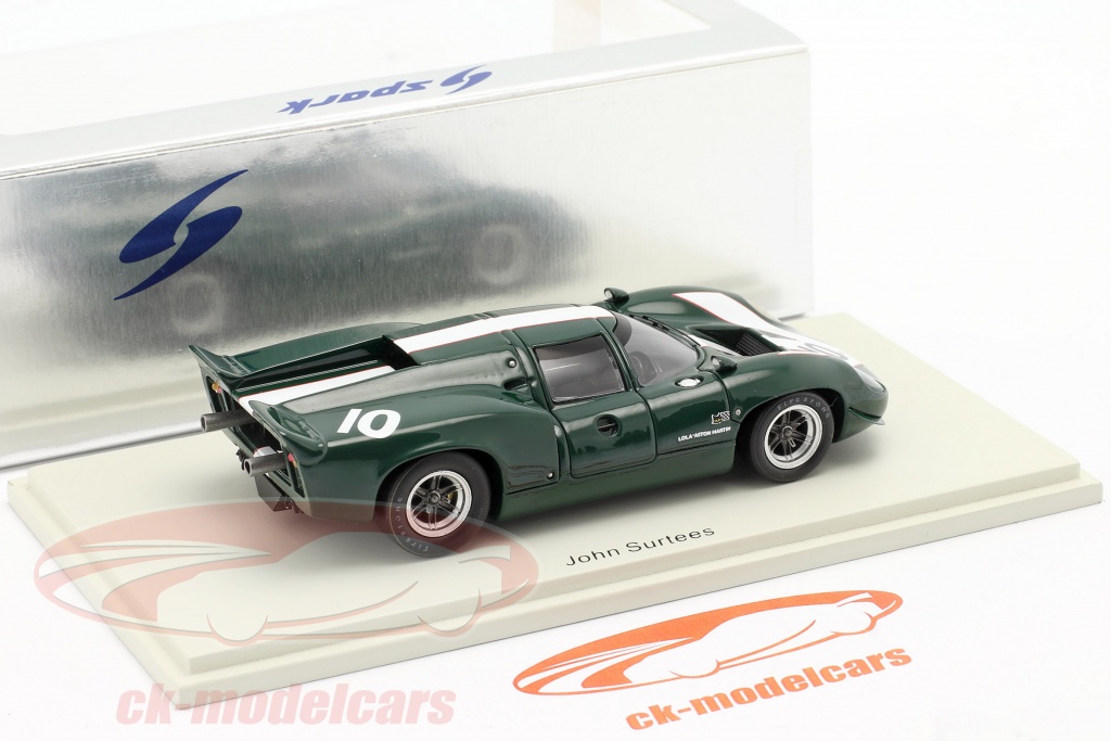 A 1965 Lola T70 MK1 Spyder That Steve McQueen Drove Is Up for Auction