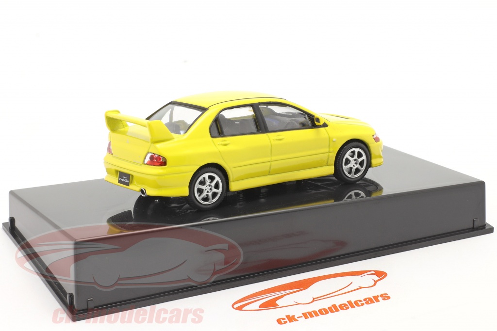 Miniature Norev Collection Japon 1/43 : Mitsubishi Lancer Evo 1992 Sous Vitrine