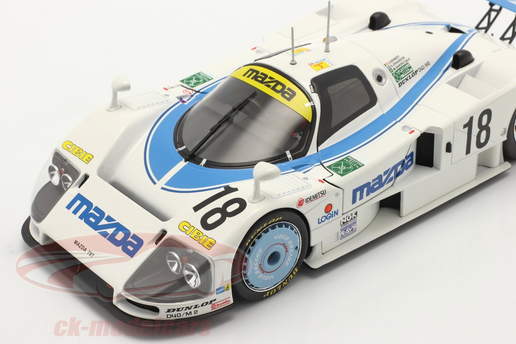 24H118 1/43 HACHETTE Japon 24 Heures Le Mans : Mazda 787 1991 Yorin #56 24H118 1/43 HACHETTE Japon 24 Heures Le Mans : Mazda 787 1991 Yorin #56