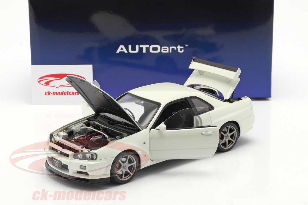Nissan Skyline GT-R (R34) V-Spec II (2002), AUTOart 1:18 Nissan Skyline GT-R (R34) V-Spec II (2002), AUTOart 1:18