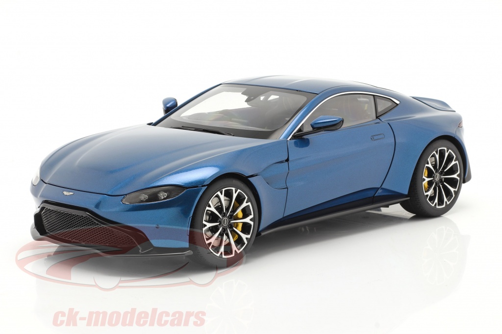 Aston Martin Vantage Année de construction 2019 ming bleu 1:18 AUTOart