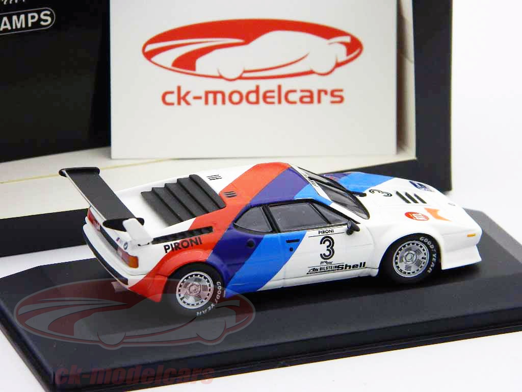 1/18 Minichamps 1980 BMW M1 Carte De France Quester, Pironi, Mignot