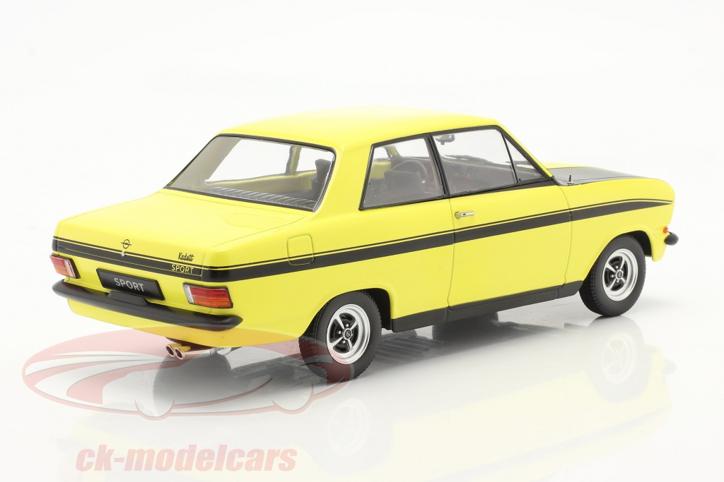Skala 1/18 Opel Kadett B Sport 1973 röd/svart fr KK-scale Skala 1/18 Opel Kadett B Sport 1973 röd/svart fr KK-scale
