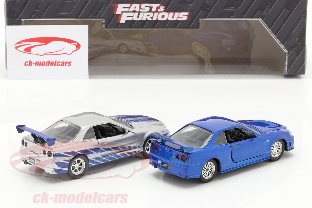 Jadatoys Fast & Furious Autos Die Cast Modellfahrzeuge zur Auswahl Maßstab 1:32 