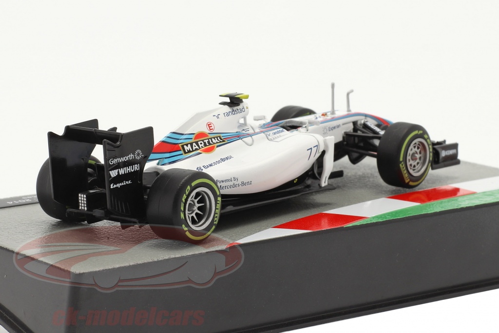 Williams FW36 2014 Valtteri Bottas Rare Formula 1 F1 Diecast Car 1:43 Magazine 