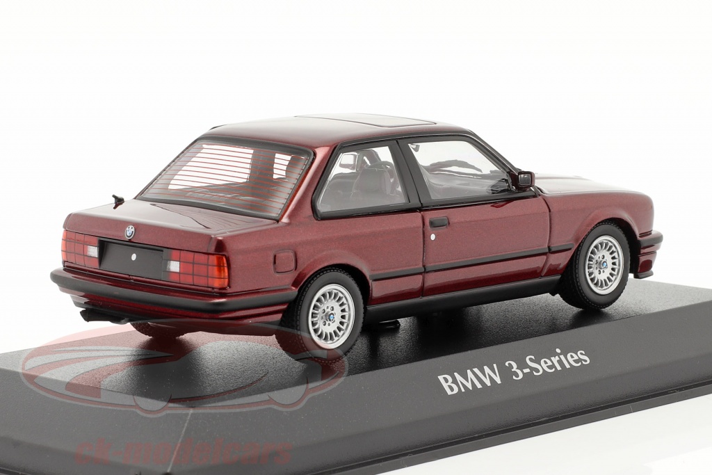 Minichamps 1:43 BMW 3er Coupe (E30) année 1989 rouge 431024004 modèle