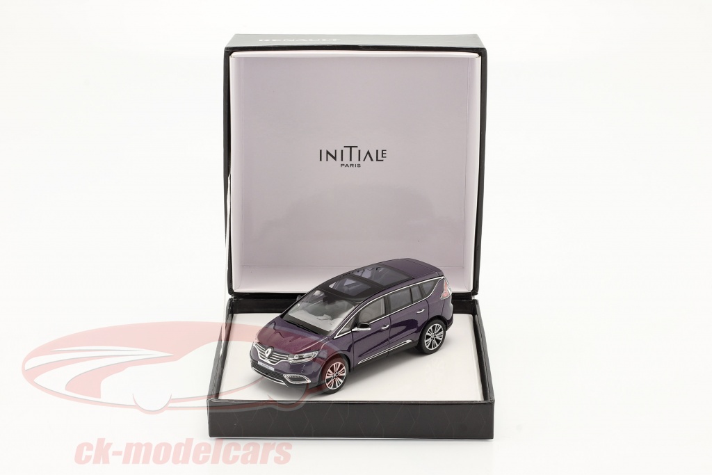 Coffret norev renault espace v initial amethyst 2015 to 1/43 ° 