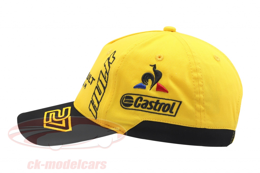 Casquette Renault F1 Team 2019 #3 Ricciardo #27 Hülkenberg jaune / noir