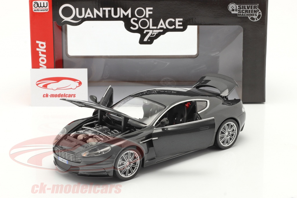 AutoWorld 1:18 Aston Martin DBS 电影James Bond 007 一种量子安慰2008 AWSS123 模型汽车 AWSS123 849398038949