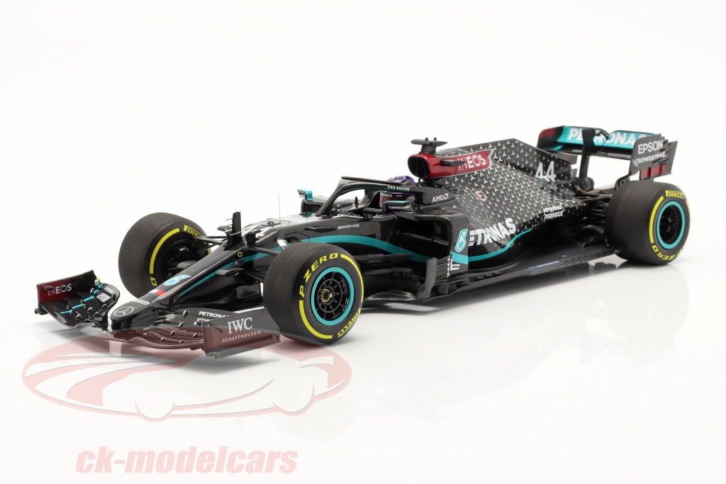 L. Hamilton Mercedes-AMG F1 W11 #44 ganador Estiria GP fórmula 1 Campeón mundial 2020 1:18 Minichamps