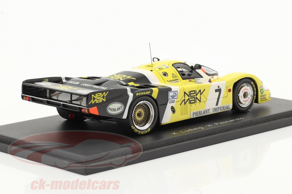 Spark Model, S0998, Porsche, 956, NewMan, Klaus Ludwig, Henri Pescarlo, Le Mans winner, 1984