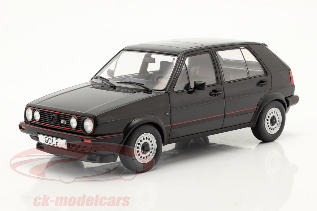 Modelcar Group 1 18 Volkswagen Vw Golf Ii Gti 5 Puertas Ano De Construccion 1984 Negro Mcg102 Modelo Coche Mcg102