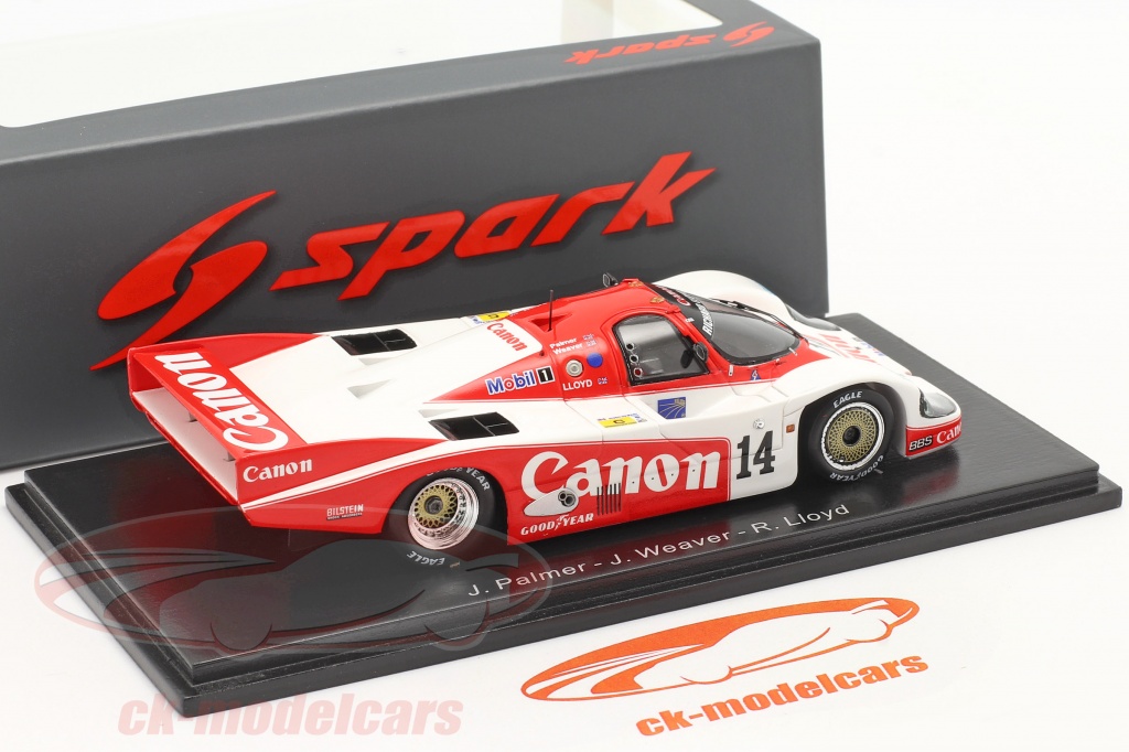 Porsche 956 No.14 2nd 24H Le Mans 1985 J. Palmer - J. Weaver - R. Lloyd