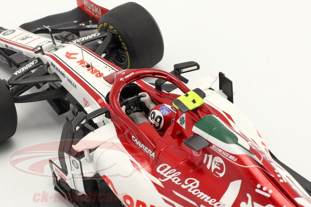 Spark 1:18 A. Giovinazzi Alfa Romeo Racing C39 #99 Emilia Romagna GP F1 ...