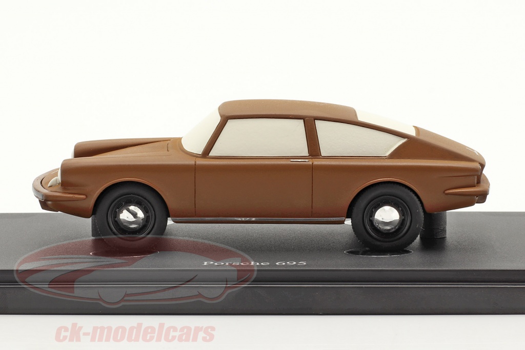 PORSCHE 356 C COUPÉ Marron MINICHAMPS 1:43 de reference WAP 020 356 0H