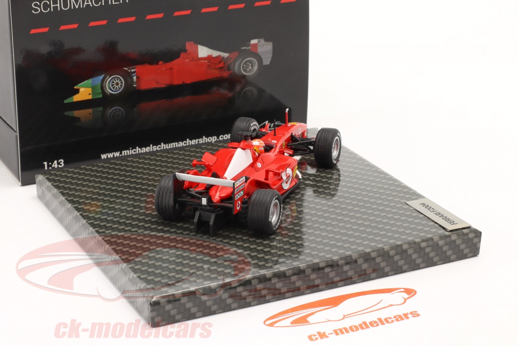 Michael Schumacher Ferrari 2001 1:43 SCALA RACING Figura CARTRIX CT12 