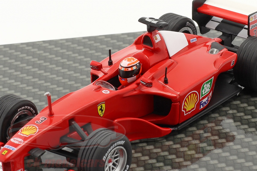 Ixo 1:43 M. Schumacher Ferrari F1-2000 #3 勝者 ヨーロッパ人 GP