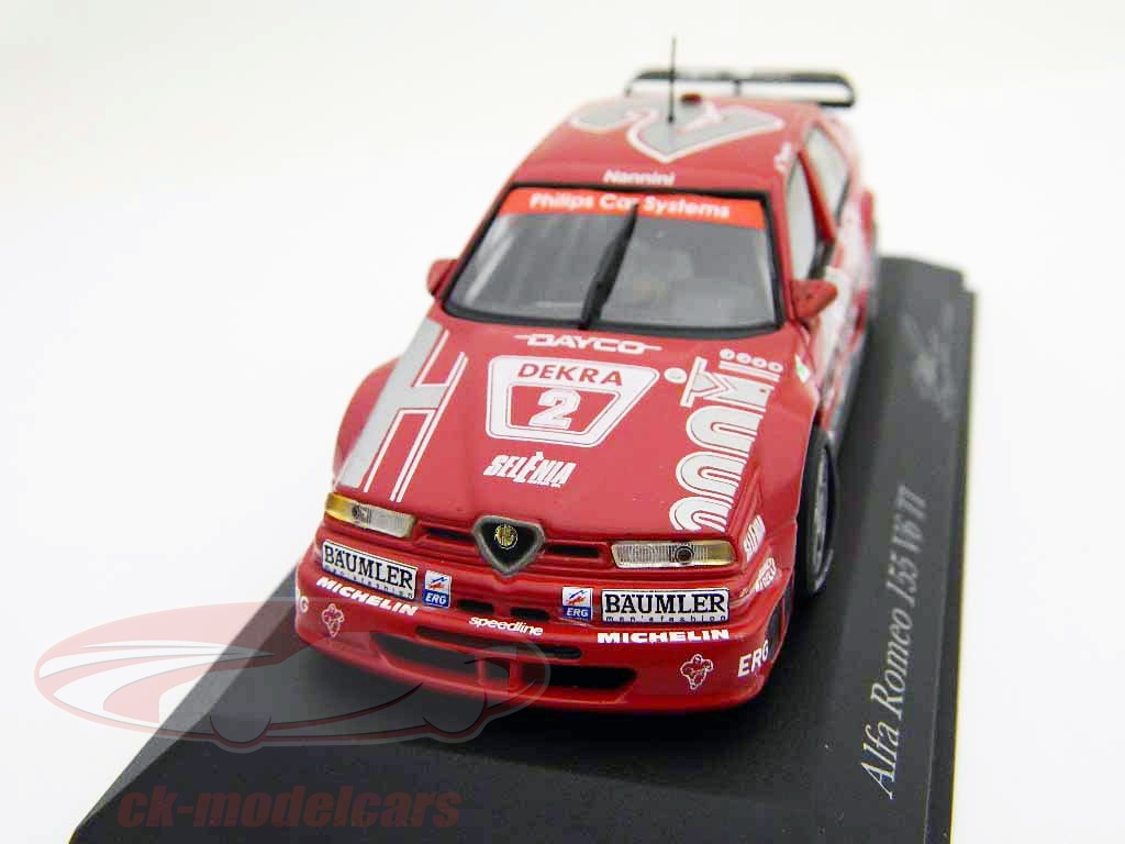 Minichamps 1:43 A.ナンニーニアルファロメオ155 V6 TI DTM＃2 1994 