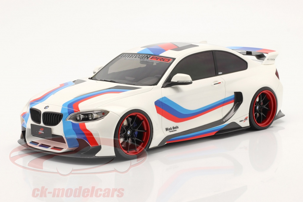 GLM 1:18 BMW M2 M235i DARWINPRO MTC Vele Nere Widebody 2015 - Edizione Limitata J&auml;germeister