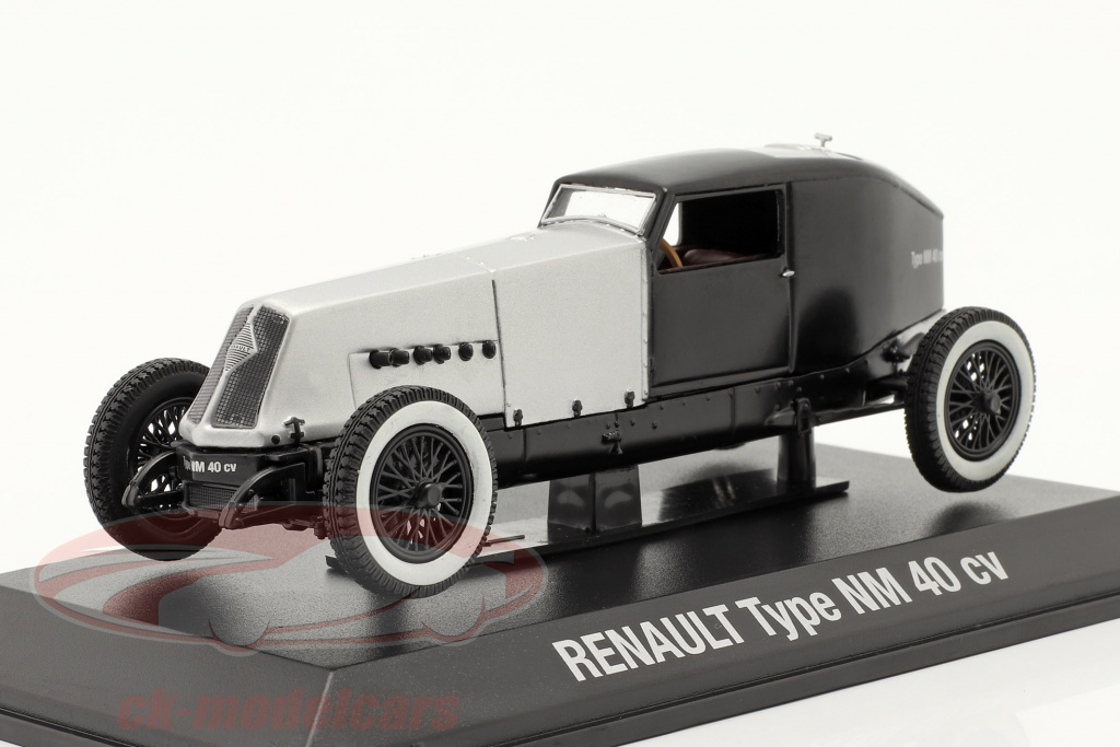 Renault Type NM 40 CV Année de construction 1925-1928 argent / le noir 1:43 Norev