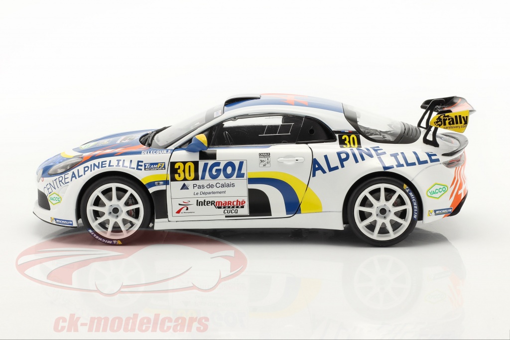 Lot Solido 1/18 Alpine A110 RGT Rallye + A110 1600S 1973 - Édition Limitée