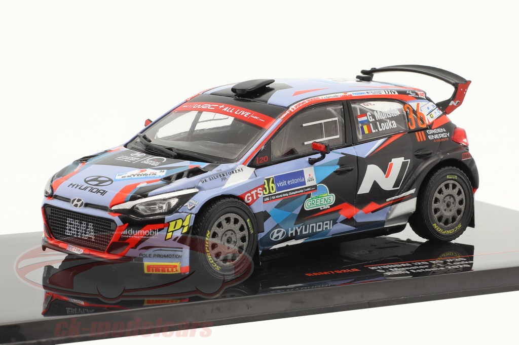 Hyundai i20 R5 #36 Rallye Estonia 2020 Munster, Louka 1:43 Ixo