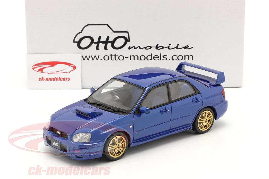 otto mobile 1/18　スバル インプレッサ S6 WRC 2000 1/18 OTTO 2000 Subaru Impreza S6 WRC Catalunya #3 Car Model