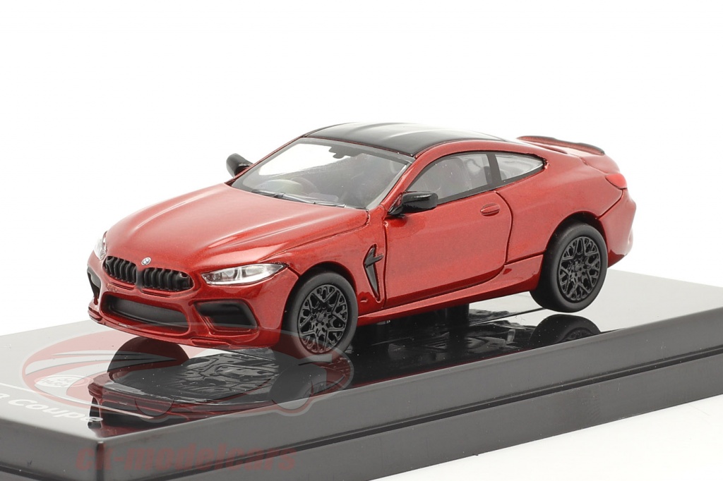 BMW M8 Coupe RHD year 2018 motegi red 1:64 Paragon Models