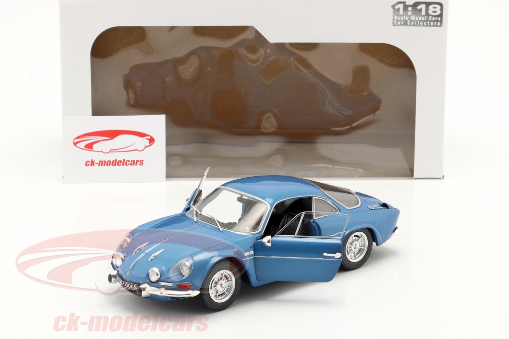 Solido Alpine A110 1600S 1969 1:18 Voiture Miniature - Bleu