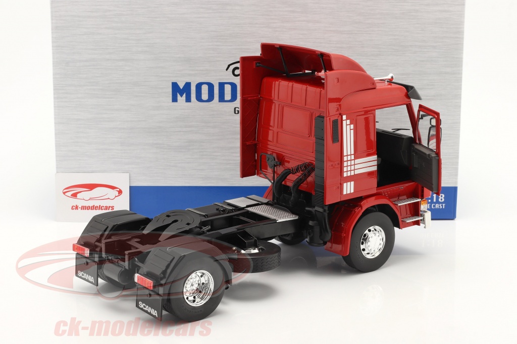 Model Car Group (MCG) 1/18 - Scania 143 Truck Rouge - MCG18142