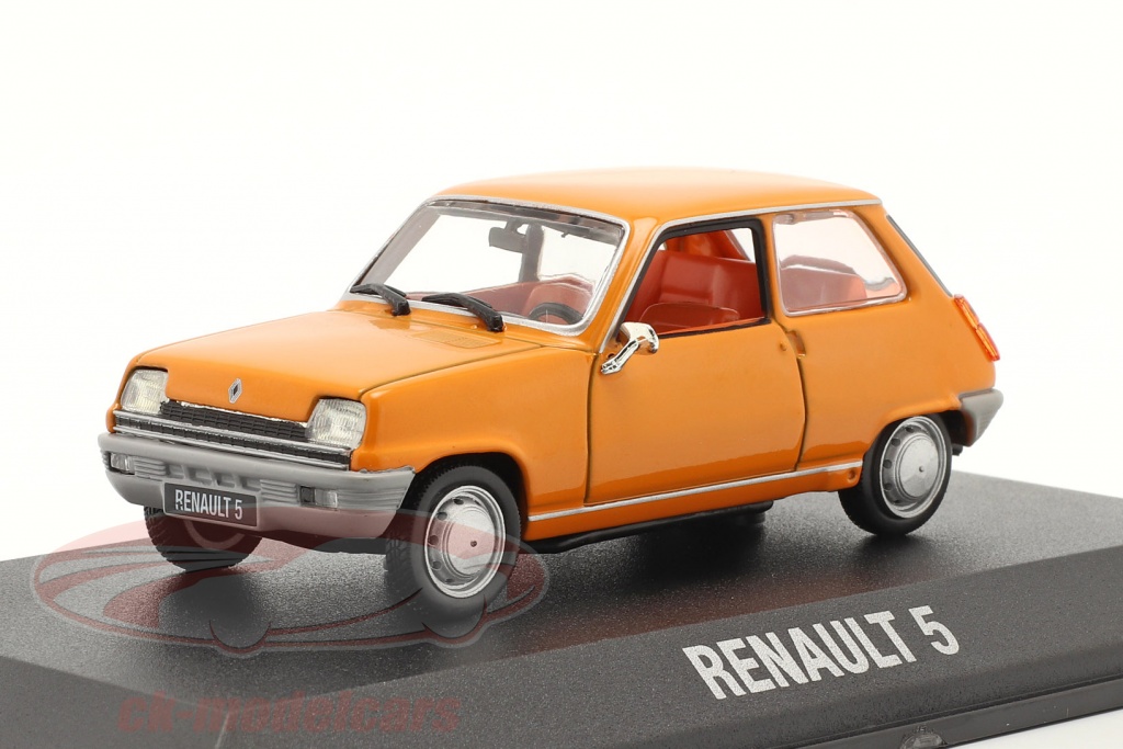 Renault 5 (R5) bouwjaar 1972 Oranje 1:43 Norev