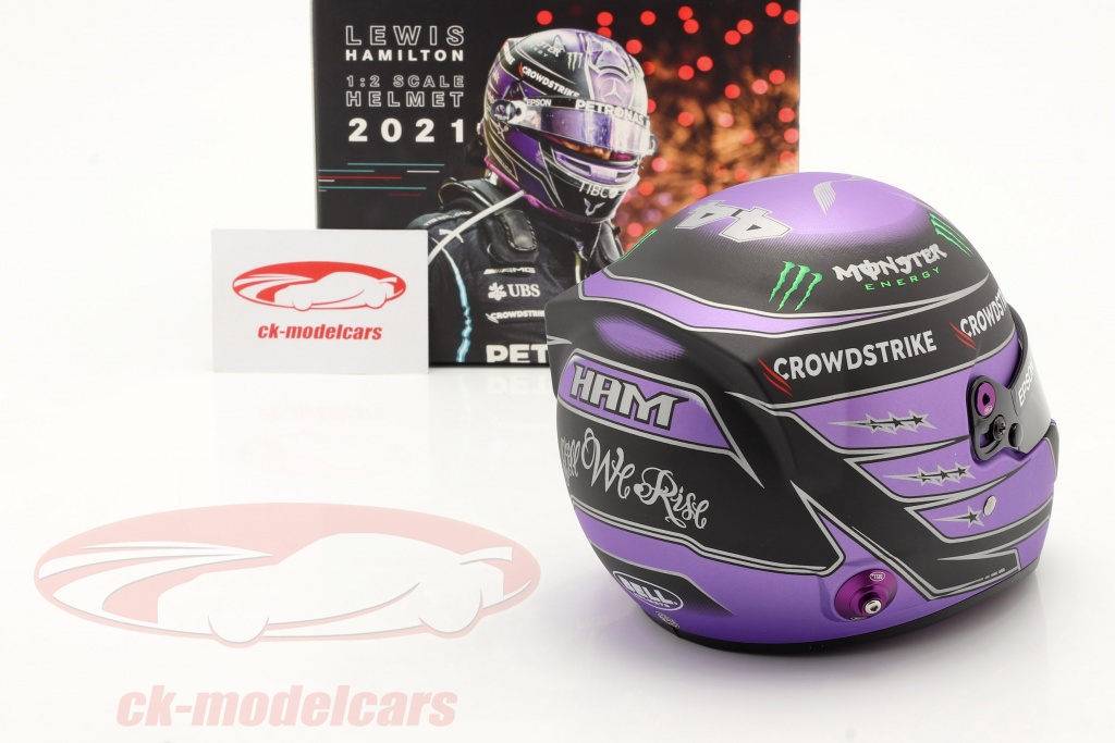 Bell 1:2 Lewis Hamilton #44 Mercedes-AMG Petronas formula 1 2021 helmet  4100106 model car 4100106 4100106