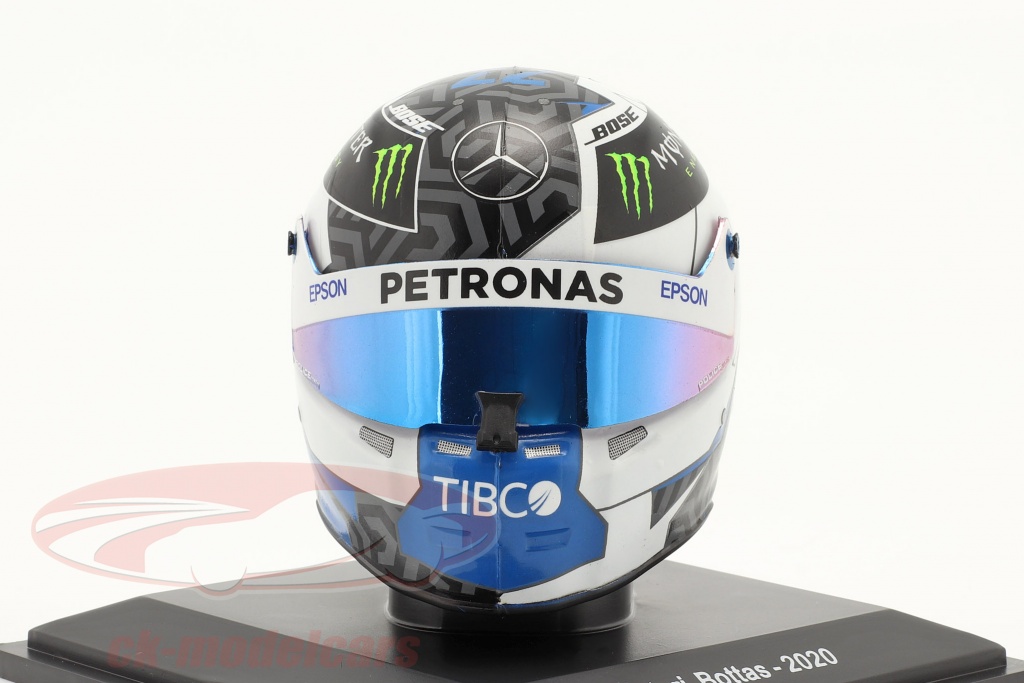 Valtteri Bottas #77 Mercedes-AMG Petronas F1 Team formula 1 2020 helmet 1:5 Spark