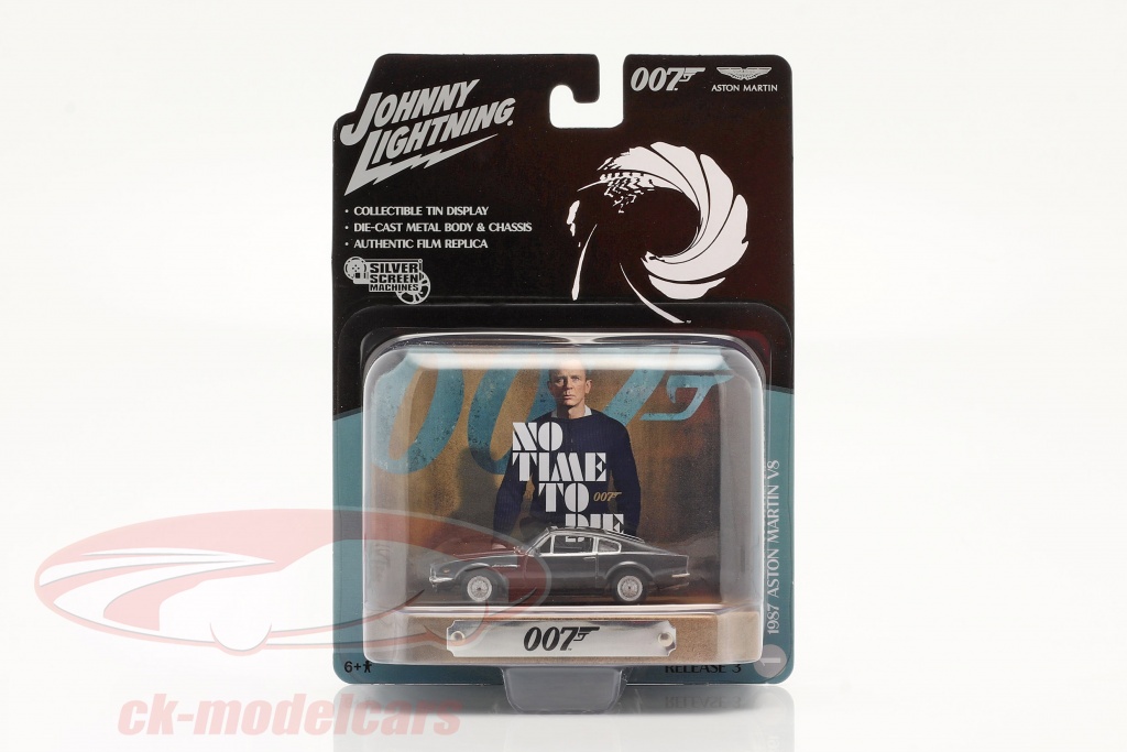Aston Martin V8 1987 James Bond - No Time To Die  1:64 Johnny Lightning