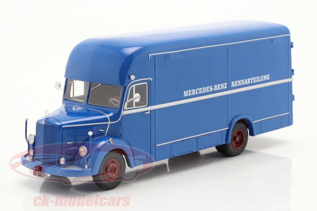 Schuco 1:43 Mercedes-Benz O35000 Rennabteilung blau 450909400 