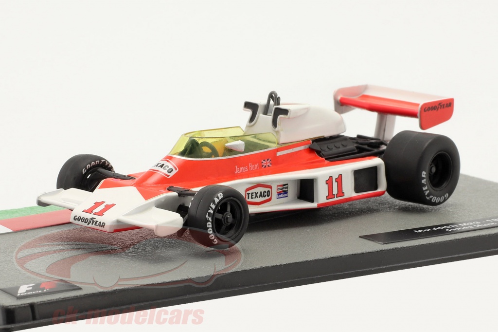 James Hunt McLaren M23 #11 fórmula 1 Campeón mundial 1976 1:43 Altaya