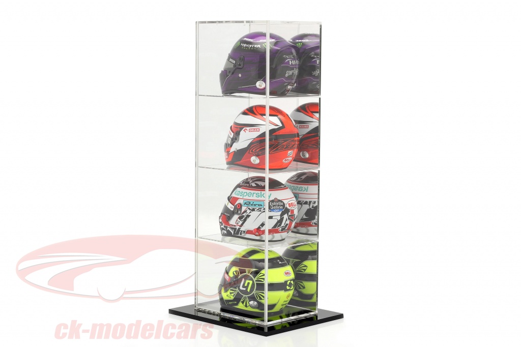High quality mirrored Stand showcase with 4 compartments for 