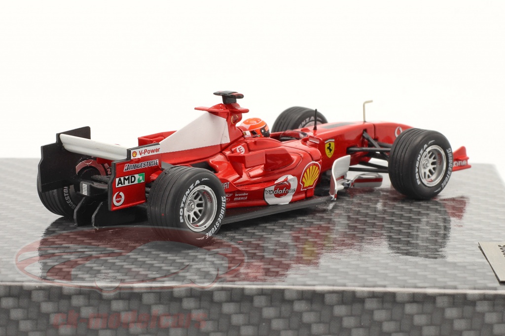 Ferrari F2003GA F1 voiture modèle échelle 1:43 IXO Atlas Michael Schumacher 7174025 K8 