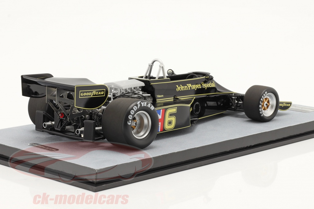 Tecnomodel Lotus JPS 77 #6 Ronnie Peterson Brésil GP 1976 1/18 TM18-175C